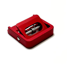 Load image into Gallery viewer, EDC Bundle — 1 inch cam buckle, black anodized, front view
