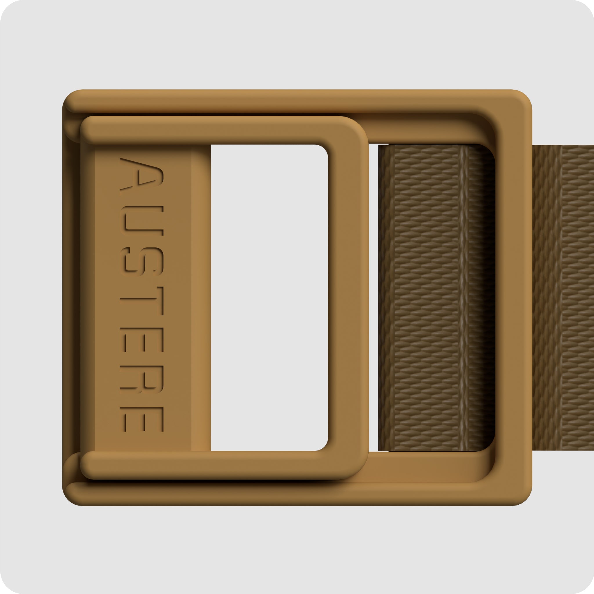 Austere Manufacturing Pin Ladder Lock Buckle 